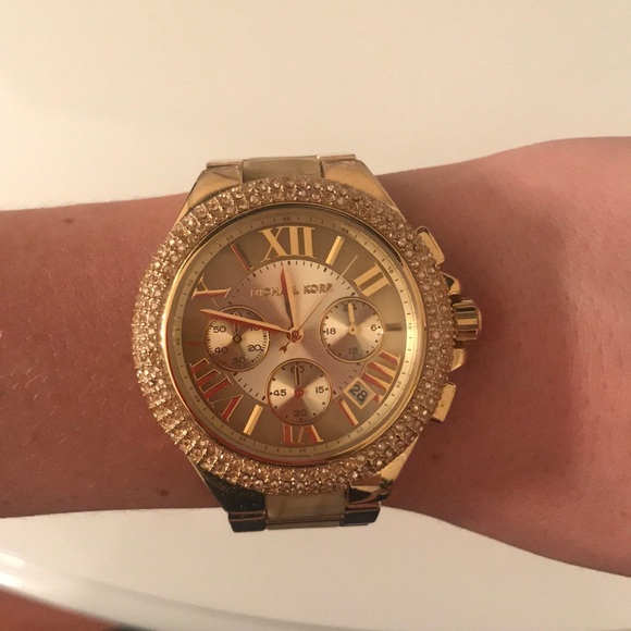 Michael Kors Gold Watch Mk592 | Poshmark